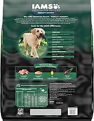 Iams Advanced Health Mobility Support Chicken & Whole Grain Recipe Adult Dry Dog Food, 36-lb bag slide 2 of 9