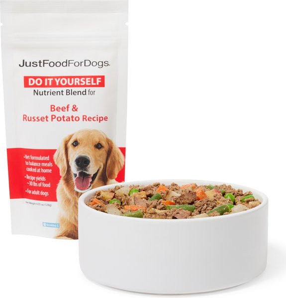 Just food for dogs beef recipe best sale