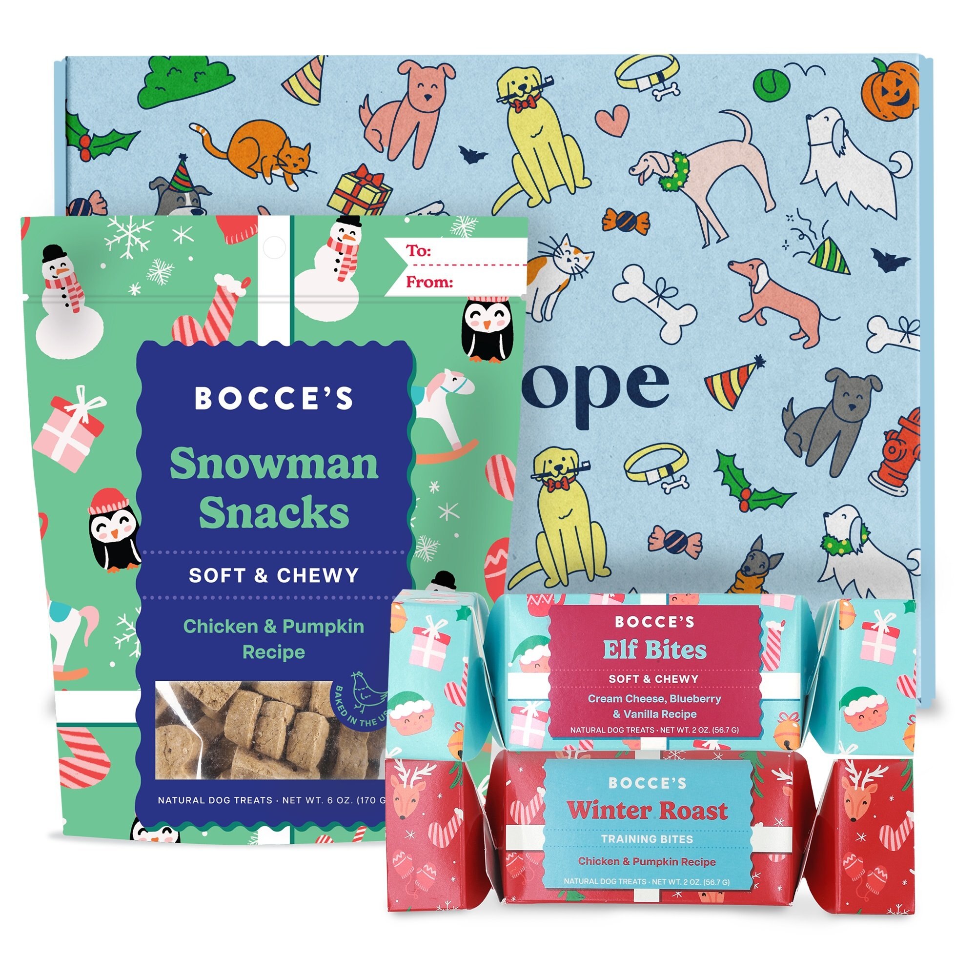 Product Reviews for BOCCE'S BAKERY Santa Paws Holiday Dog Box