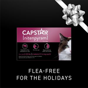 Capstar Flea Oral Treatment for Cats, 2-25 lbs, 6 Tablets