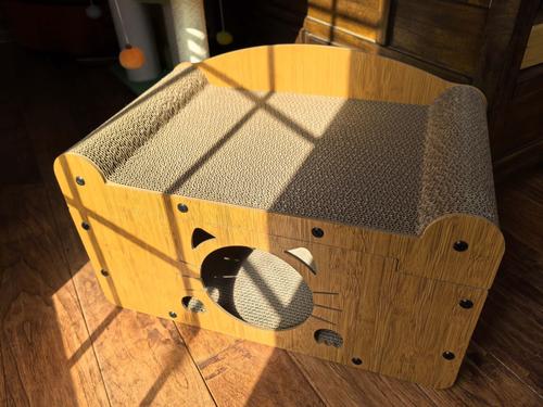 Show full view: One for Pets Bunk Bed Cat Scratcher slide 8 of 10