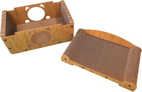 Show full view: One for Pets Bunk Bed Cat Scratcher slide 6 of 10