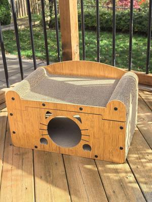 Show full view: One for Pets Bunk Bed Cat Scratcher slide 7 of 10