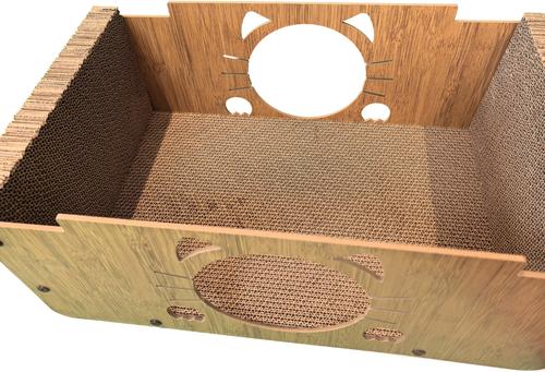 Show full view: One for Pets Bunk Bed Cat Scratcher slide 5 of 10