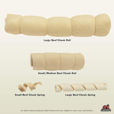 Show full view: Redbarn Beef Cheek Roll Dog Chew, Small/Medium slide 6 of 12