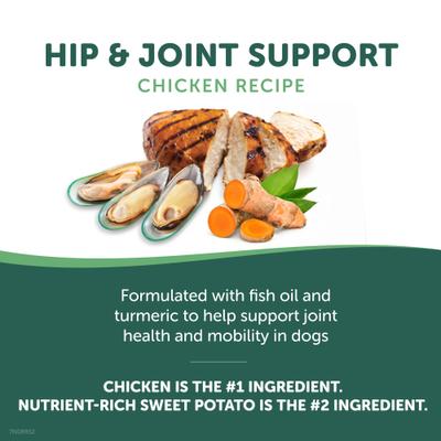 Show full view: Healthfuls Hip & Joint Support Chicken Recipe Dog Treats, 12-oz bag, bundle of 2 slide 4 of 10