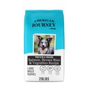 American Journey Protein & Grains Large Breed Puppy Salmon, Brown Rice & Vegetables Recipe Dry Dog Food, 28-lb bag