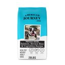 American Journey Protein & Grains Healthy Weight Salmon, Brown Rice & Vegetables Recipe Dry Dog Food, 28-lb