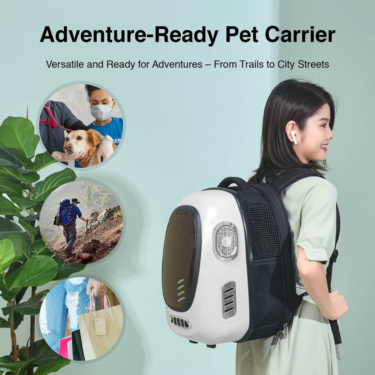 INSTACHEW Trekpod App Enabled Cat Carrier