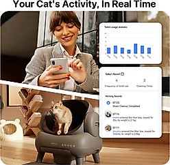 Neakasa M1 Open Top Self-Cleaning Cat Litter Box slide 2 of 9