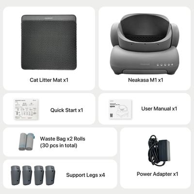 Show full view: Neakasa M1 Open Top Self-Cleaning Cat Litter Box slide 8 of 11