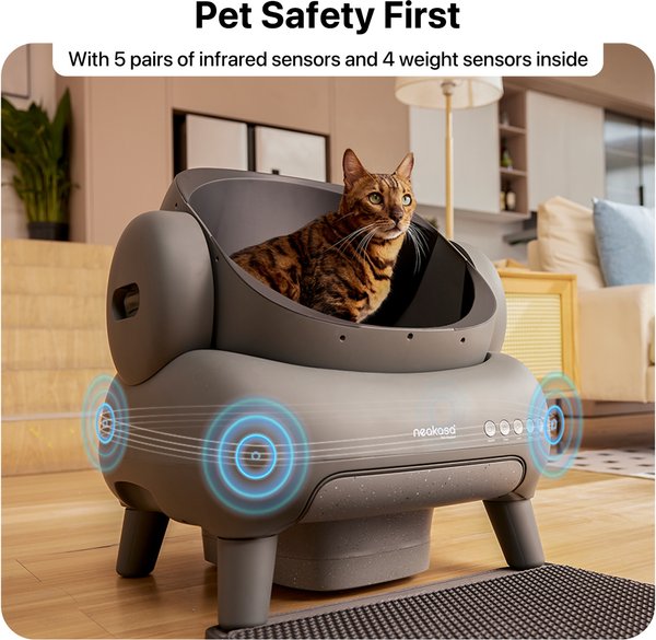 Neakasa M1 Lite Open-Top Self Cleaning Cat Litter Box