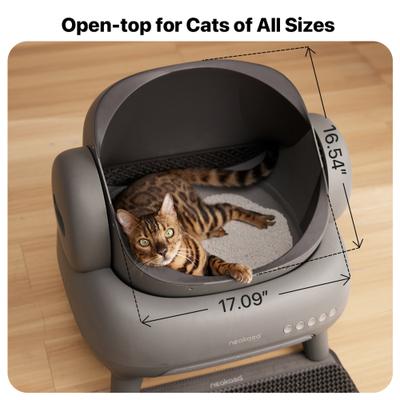 Show full view: Neakasa M1 Open Top Self-Cleaning Cat Litter Box slide 3 of 11