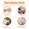 Show in main carousel: SunGrow Post-Surgery Soft Cone Dog & Cat Recovery Collar, Orange, Medium slide 5 of 8