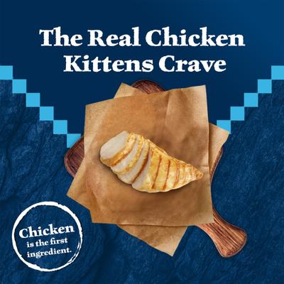 Show full view: Blue Buffalo Wilderness Kitten Salmon Grain-Free Canned Food + Chicken Recipe Grain-Free Dry Cat Food slide 8 of 9