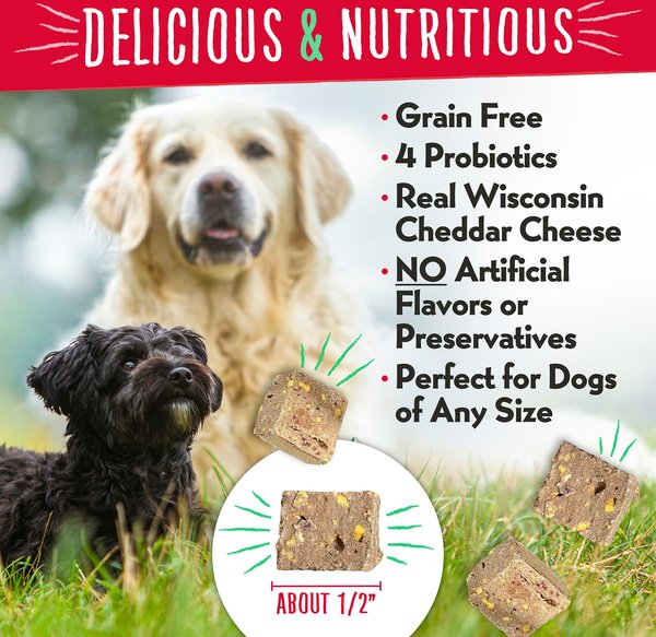 Charlee Bear Necessities Freeze-Dried Salmon & Whitefish Recipe Hip & Joint Support Grain-Free Dog Food Topper
