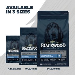 Blackwood Sensitive Skin & Stomach Adult Catfish Meal with Ancient Grains Recipe Dry Dog Food, 48-lb bundle slide 2 of 8