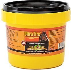 Finish Line Ultra Fire Multivitamin Apple Flavor Powder Horse Supplement, 60-oz tub