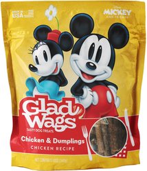 Disney Glad Wags Chicken & Dumplings Flavor Grain-Free Dog Treats, 12-oz bag
