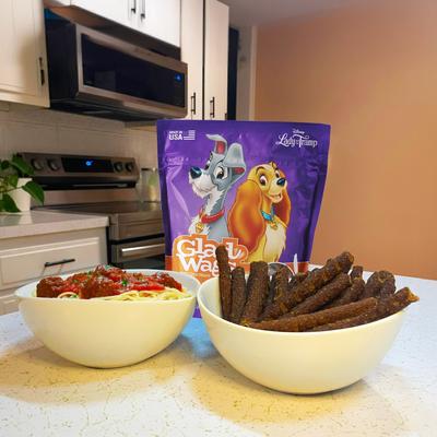 Show full view: Disney Glad Wags Spaghetti & Meatballs Flavor Grain-Free Dog Treats, 12-oz bag slide 5 of 6