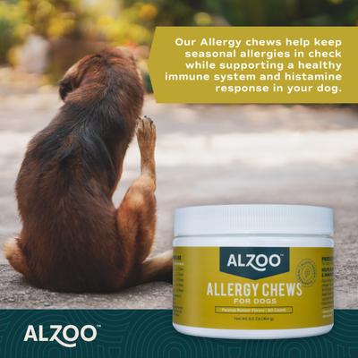 Show full view: ALZOO Allergy Soft Chews Supplement for Dogs, 90 count slide 7 of 10