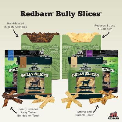Show full view: Redbarn Bully Slices Peanut Butter Flavor Beef Dog Treats, 9-oz bag slide 5 of 11