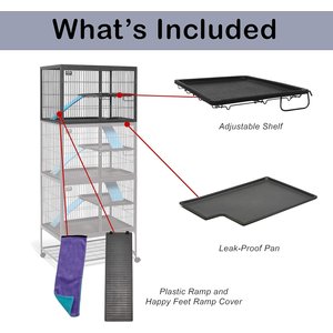 MidWest Ferret Nation Deluxe Ferret Cage, Add-On Unit