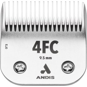 Andis 4FC CeramicEdge Dog & Cat Clipper Blade Set, 9.5 mm