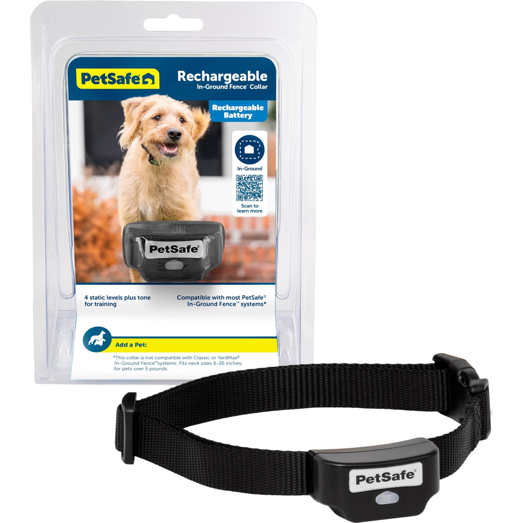 PETSAFE Rechargeable In Ground Fence Receiver Collar with Charger Chewy