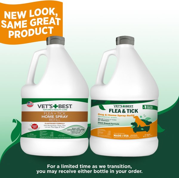 Vet's Best Flea Tick Cat and Home Spray Cotton Spice Scent, 1ea/14 oz