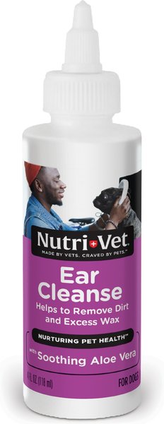 Nutri Vet Ear Cleanse for Dogs 8 fl oz bottle