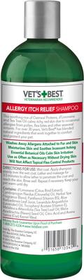 Show full view: Vet's Best Allergy Itch Relief Shampoo for Dogs, 16-fl oz bottle slide 3 of 10