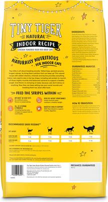 Show full view: Tiny Tiger Natural Indoor Recipe Chicken Flavor Dry Cat Food, 54-lb bundle  slide 3 of 9
