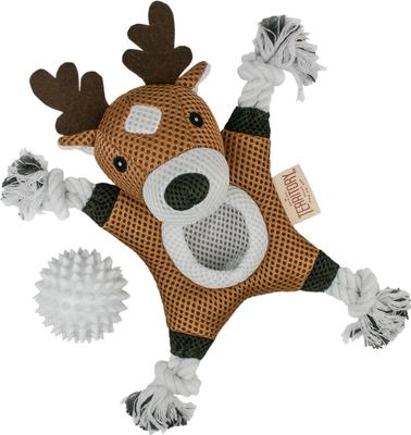 Show full view: Territory Woodland 2-in-1 Mesh Dog Toy, 3 count slide 3 of 4