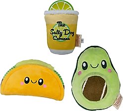 Territory Taco Tuesday Dog Toy, 3 count