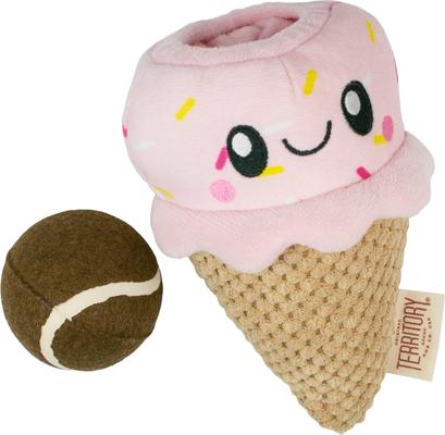 Show full view: Territory Summer Snacks Plush Dog Toy, 3 count slide 3 of 4