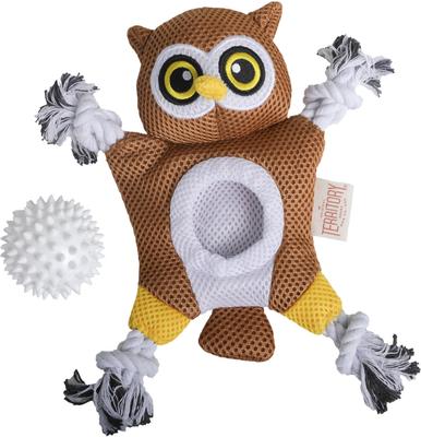 Show full view: Territory 2in1 Woodland Critters Dog Toy, 3 count slide 3 of 4