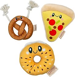 Territory NYC Street Food Dog Toy, 3 count slide 1 of 4