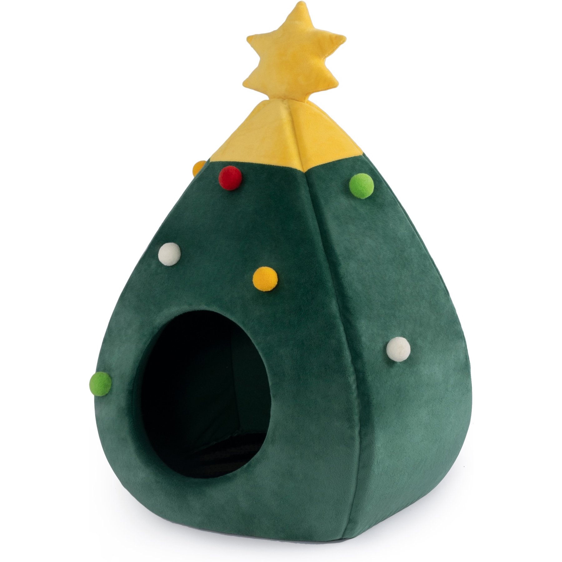 Prevue Pet Products Cozy Christmas Dog & Cat Bed