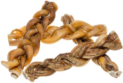 Show full view: Bully Sticks Braided 7" Dog Treats, 3 count slide 3 of 6