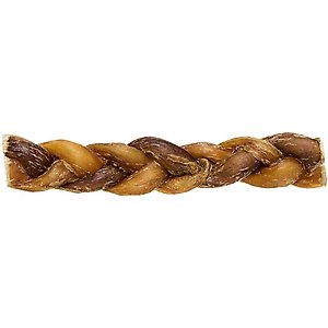 Bully Sticks Braided 7" Dog Treats, 3 count