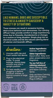 Show full view: ALZOO Natural Plant Based Refill for Dog Calming Diffuser slide 4 of 9