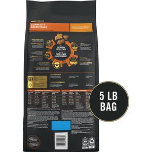 Purina Pro Plan Complete Essentials Adult Shredded Blend Chicken & Rice High Protein Formula with Probiotics Dry Dog Food, 5-lb bag