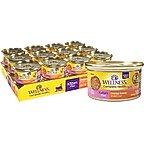 Wellness Complete Health Kitten Pate Chicken Entrée Natural Wet Cat Food, 3-oz can, case of 24