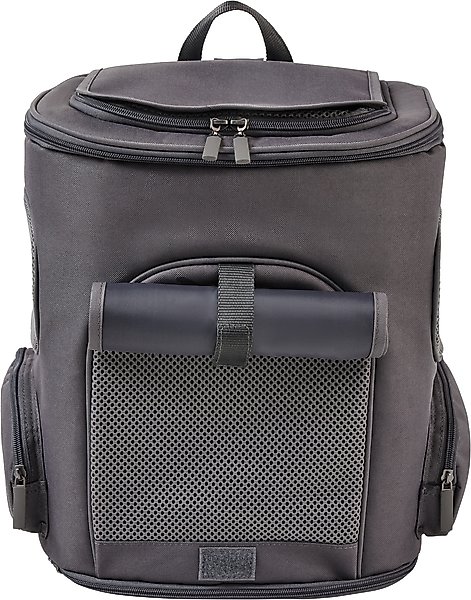 Show full view: Frisco Expandable Dog & Cat Backpack Carrier, Grey slide 5 of 8