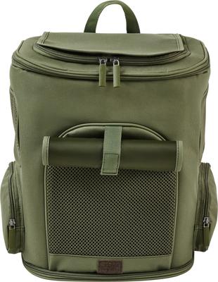 Show full view: Frisco Expandable Dog & Cat Backpack Carrier, Green slide 5 of 8