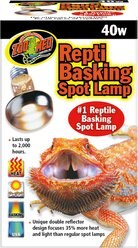 Zoo Med Repti Basking Reptile Spot Lamp, 40-watt, 1 count