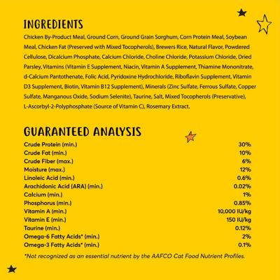 Show full view: Tiny Tiger Natural Indoor Recipe Chicken Flavor Dry Cat Food, 18 lb bag slide 4 of 9