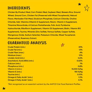 Tiny Tiger Natural Complete Recipe Chicken Flavor Dry Cat Food, 18 lb bag