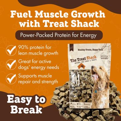 Show full view: The Treat Shack Single Ingredient Beef Liver Freeze-Dried Dog & Cat Treats, 1-lb bag slide 6 of 10